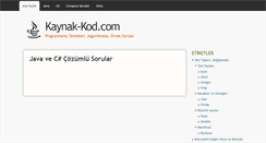 Desktop Screenshot of kaynak-kod.com